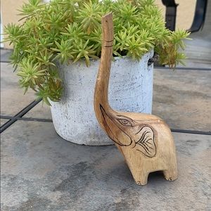 Handmade Wooden Elephant
